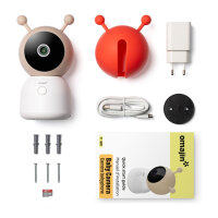 Omajin by Netatmo Babyphone Kamera - Akku - 2-Wege-Audio - weiß
