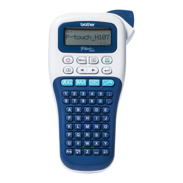Brother P-touch PT-H107B Beschriftungsgerät 180 dpi, 3,5-30 mm breite TZe-Schriftbänder