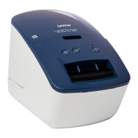 Brother QL-600B Etikettendrucker blau