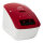 Brother QL-600R Etikettendrucker rot