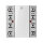 Jung LS 52921 ST KNX Tastsensor-Modul Universal, 2fach, F50, Serie LS
