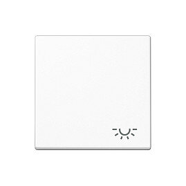 Jung A 590 L WW Wippe mit Licht-Symbol