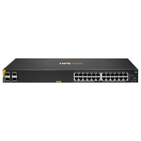 HPE Aruba Networking CX 6000 24p 10M/100M/1G Class4 PoE...