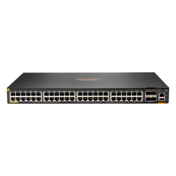 HPE Aruba Networking CX 6200F 48G Class-4 PoE 4SFP+ 740W Switch