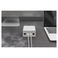 DIGITUS Keystone Jack Cat6A/RJ45->LSA geschirmt 500MHz 4St