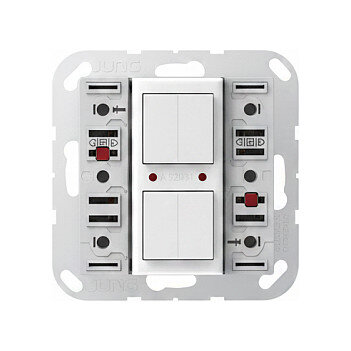 Jung A 52931 ST KNX Tastsensor-Modul Universal, 3fach, F50, Serie AS/A