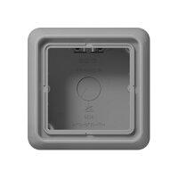Jung CD 581A GR Aufputz-Kappe 1f mit Rahmen