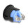Drucktaster zum Einbau 16 mm 2 x Schraubklemme Taster hoch Kunststoff Snap in Montage