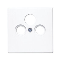 Jung LS 990 SAT WW Abdeckung für SAT-TV-Dosen