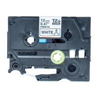 Brother TZe-R231 P-touch textiles Schriftband schwarz auf...