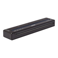 Brother PJ-862 Mobiler Thermodirekt-Drucker 200dpi Druckauflösung USB Bluetooth