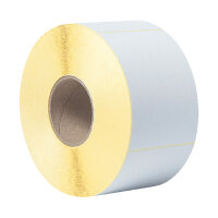 BROTHER Etiketten beschichtet weiß 1.440 St./Rolle 102x150, 4er