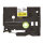 Schriftbandkassette Brother 6mm gelb/schwarz TZEFX611