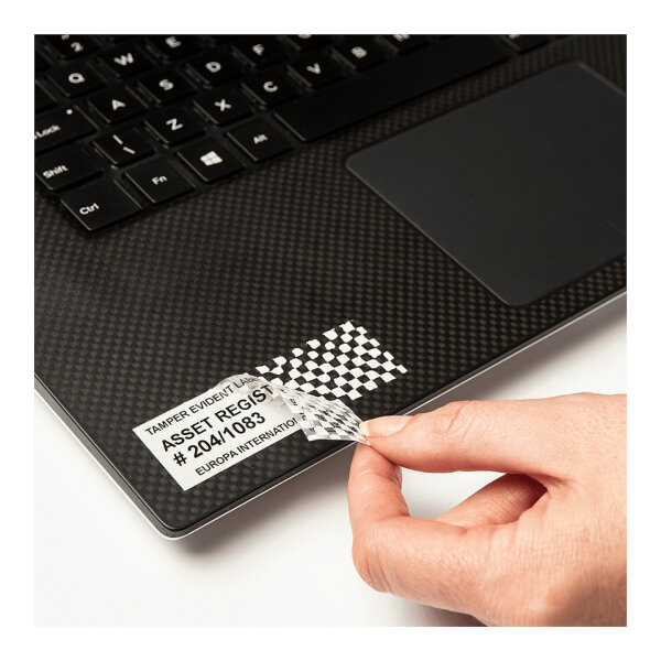 Schriftbandkassette Brother 24mm weiß/schwarz TZe-SE5