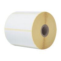 Einzeletikettenrolle Brother weiß 102x50mm (8 St.Karton)