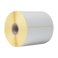Einzeletikettenrolle Brother weiß 102x50mm (8 St.Karton)