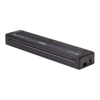 Brother PJ-823 Mobiler Thermodirekt-Drucker 300dpi Druckauflösung USB