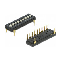 Delock 66309 - DIP switch - 2 Stück(e) - Röhre