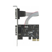 2x seriell DeLock PCI Express Adapter