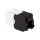 LogiLink Keystone CAT6a RJ45 Buchse UTP AWG 22-26 180° Werkzeuglos