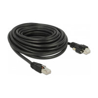 DeLock Patchkabel CAT6 RJ45 S/FTP 10m Black