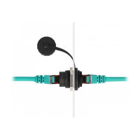 DeLock RJ45 Cat.6 Einbaubuchse mit Staubschutzkappe