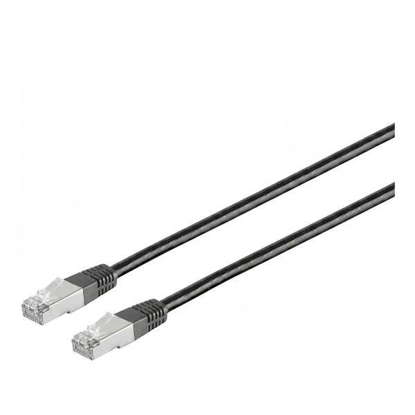 Patchkabel CAT5e RJ45 F/UTP 5m Black