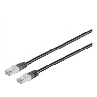 Patchkabel CAT5e RJ45 F/UTP 3m Black