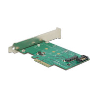 DeLOCK M.2/SATA auf PCIe 3.0 x4 - Schni