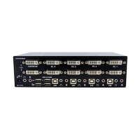 PORT DUAL DVI USB KVM SWITCH