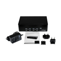 PORT DUAL DVI USB KVM SWITCH