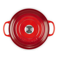 Le Creuset Bräter 22cm, kirschrot