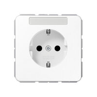 Jung CD1520NAWW SCHUKO Steckdose mit Schriftf.
