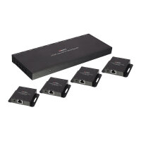 LINDY Extender & Splitter HDMI & IR Cat6 Loop Out...