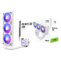 K ASRock Pro White 360 ARGB