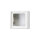 Jung LS 581 A WW Aufputz-Kappe 1fach 81x81x47mm alpinweiss