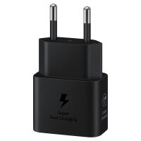 Samsung Schnellladegerät 25W Netzteil inkl. Datenkabel USB Type-C black