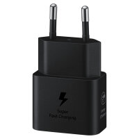 Samsung Schnellladegerät 25W Netzteil inkl. Datenkabel USB Type-C black