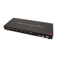 ROLINE 4K HDMI Matrix Switch, 4 x 2, mit Fernbedienung