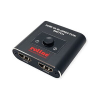 ROLINE 4K HDMI Switch, 2fach, bidirektional
