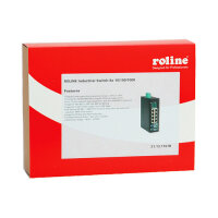ROLINE Industrie Gigabit Switch 8x RJ-45