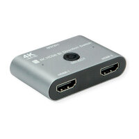 VALUE 4K HDMI Switch, 2fach, bidirektional