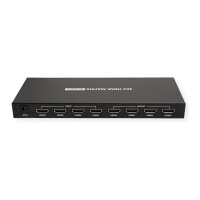 VALUE 4K HDMI Matrix Switch, 4 x 4, mit Fernbedienung