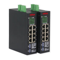 ROLINE Industrial Gigabit Ethernet Switch, 8 Ports, Web...
