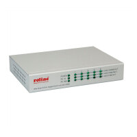 ROLINE Gigabit Ethernet Switch 6 Ports (5x 10/100/1000 + 1x SFP), WebSmart