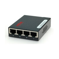 ROLINE Fast Ethernet Switch, Pocket, 5 Ports