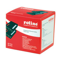 ROLINE Fast Ethernet Switch, Pocket, 5 Ports