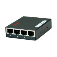 ROLINE Gigabit Ethernet Switch, Pocket, 4 Ports