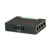 ROLINE Gigabit Ethernet Switch, Pocket, 4 Ports
