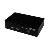 STARTECH.COM 2 Port Professional USB DisplayPort KVM Switch with Audio